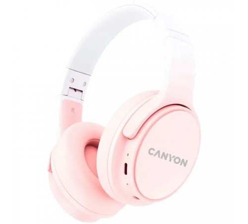 Наушники Canyon OnRiff 4 Bluetooth Pink (CNS-CBTHS4P) Наушники Canyon OnRiff 4 Bluetooth Pink (CNS-CBTHS4P)
