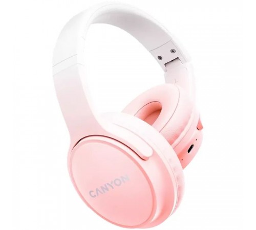 Наушники Canyon OnRiff 4 Bluetooth Pink (CNS-CBTHS4P) Наушники Canyon OnRiff 4 Bluetooth Pink (CNS-CBTHS4P)