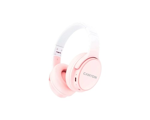 Навушники Canyon OnRiff 4 Bluetooth Pink (CNS-CBTHS4P) Навушники Canyon OnRiff 4 Bluetooth Pink (CNS-CBTHS4P)