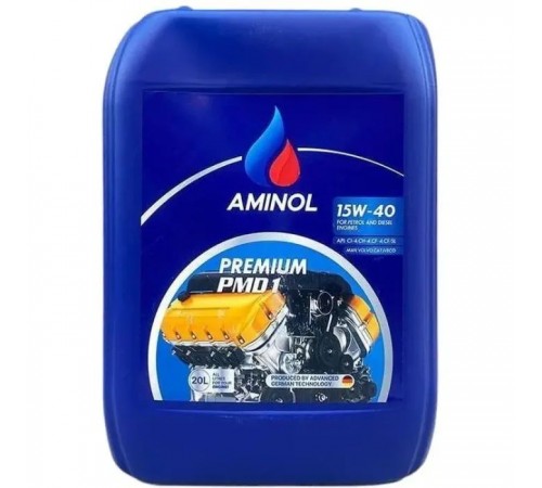 Моторна олива Aminol Premium PMD1 15W40 20л (AM148795) Моторна олива Aminol Premium PMD1 15W40 20л (AM148795)