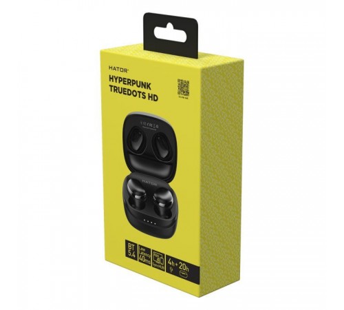 Наушники Hator Hyrerpunk Truedots SyncHUB Black (HTA411) Наушники Hator Hyrerpunk Truedots SyncHUB Black (HTA411)