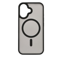 Чохол до мобільного телефона 2E iPhone 16 Soft Touch MagSafe Cover black (2E-IPH-16-OCLS-BK)