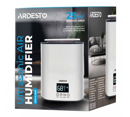 Увлажнитель воздуха Ardesto USH-H-26W