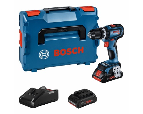 Шуруповерт Bosch GSB 18V-90 C 18В 2х4Агод 3664Нм 0-6300-2100обхв 1.2кг (0.601.9K6.104) Шуруповерт Bosch GSB 18V-90 C 18В 2х4Агод 3664Нм 0-6300-2100обхв 1.2кг (0.601.9K6.104)