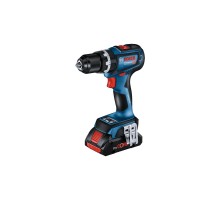 Шуруповерт Bosch GSB 18V-90 C 18В 2х4Агод 3664Нм 0-6300-2100обхв 1.2кг (0.601.9K6.104)