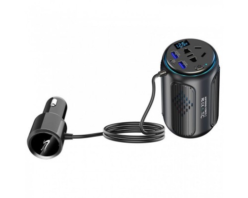 Автомобільний інвертор 12V/220V Force1 150W, PD20W Aspiring (FC.150) Автомобільний інвертор 12V/220V Force1 150W, PD20W Aspiring (FC.150)