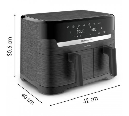Мультипечь Moulinex Dual Easy Fry (EZ901H20) Мультипечь Moulinex Dual Easy Fry (EZ901H20)