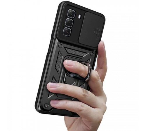 Чохол до мобільного телефона BeCover Military Infinix Hot 50 (X6720) Black (713046) Чохол до мобільного телефона BeCover Military Infinix Hot 50 (X6720) Black (713046)