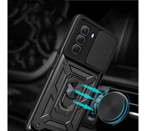 Чохол до мобільного телефона BeCover Military Infinix Hot 50 (X6720) Black (713046) Чохол до мобільного телефона BeCover Military Infinix Hot 50 (X6720) Black (713046)