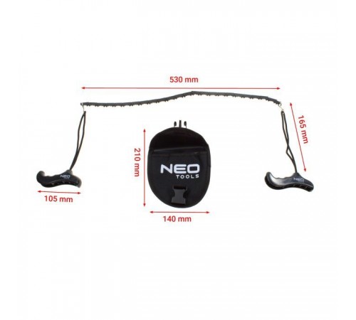 Цепная пила Neo Tools ручная 53см (63-158) Цепная пила Neo Tools ручная 53см (63-158)
