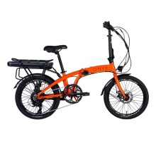 Электровелосипед Dorozhnik 20" eONYX DD рама-11" 48B 12.5А*ч 500Вт оранжевый 2025 (ELB-D-20-059)