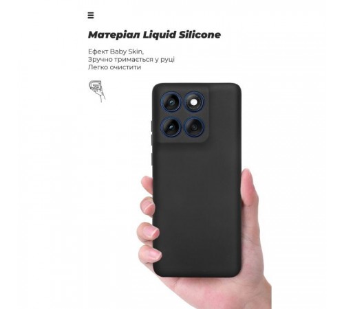 Чохол до мобільного телефона Armorstandart Motorola Edge 60 5G Camera cover Black (ARM85837)