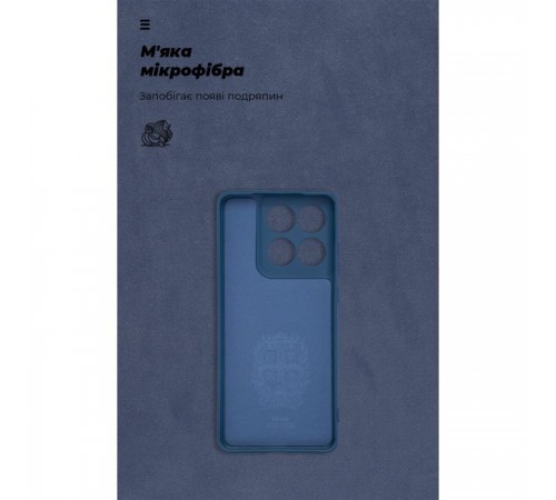 Чохол до мобільного телефона Armorstandart Motorola Edge 60 5G Camera cover Dark Blue (ARM85877)