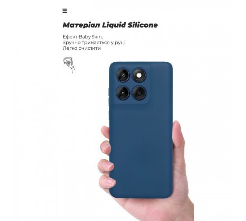 Чохол до мобільного телефона Armorstandart Motorola Edge 60 5G Camera cover Dark Blue (ARM85877)