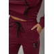 Спортивный костюм женский двухнитка, цвет сливовый, 214R1419-003