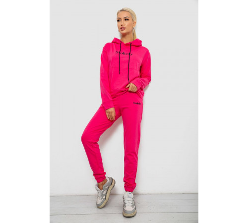 Спортивный костюм женский двухнитка, цвет розовый, 214R1419-006