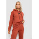 Спортивный костюм женский двухнитка, цвет терракотовый, 214R1419-003