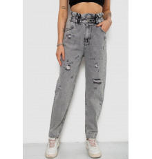 Джинси жіночі Mom-fit, колір сірий, 244R1601S20-LZ