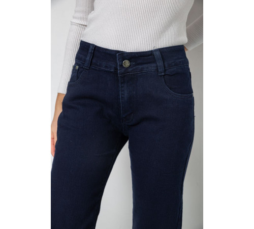 Джинси жіночі Slim Fit, колір темно-синій, 244R1049