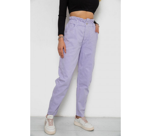 Джинсы женские, цвет сиреневый, 250R1573