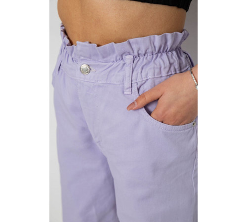Джинсы женские, цвет сиреневый, 250R1573