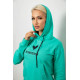 Спортивный костюм женский двухнитка, цвет мятный, 214R1419-007