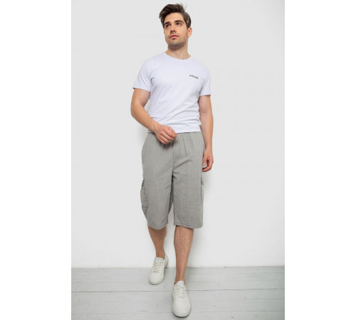 Шорти чоловічі, колір сірий, 244RB4