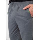 Спортивные штаны мужские двухнитка, цвет серый, 244R41298