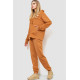 Спортивный костюм женский двухнитка, цвет коричневый, 244R009