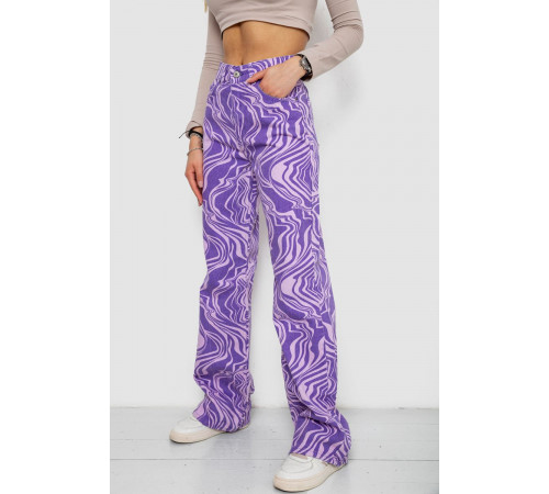 Джинсы женские, цвет сиреневый, 250R1145