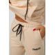 Спортивный костюм женский двухнитка, цвет бежевый, 214R1419-006