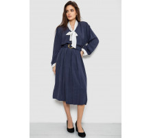 Костюм женский классический в горох, цвет сине-белый, 167R3002