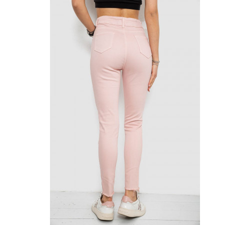 Джинси жіночі Slim Fit, колір пудровий, 182R1171