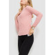 Гольф жіночий однотонний, колір світло-рожевий, 204R038