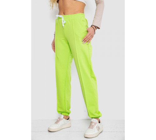 Спорт штани женские, цвет салатовый, 247R4670-1
