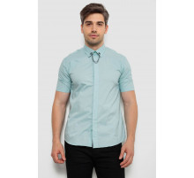 Рубашка мужская однотонная, цвет оливковый, 214R6917-1