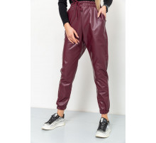 Лосины женские на флисе, цвет бордовый, 164R150