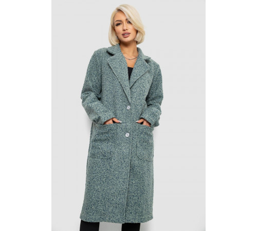 Пальто женское без подкладки, цвет оливковый, 257R99