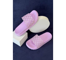 Шлепанцы женские, цвет сиреневый, 243R5030-3