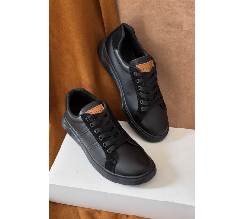 Кеды мужские, цвет черный, 248RR125-1R