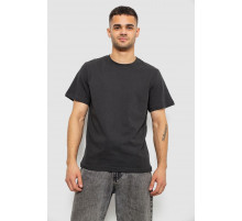 Футболка мужская однотонная, цвет грифельный, 241R1900