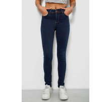 Джинси жіночі однотонні Skinny, колір синій, 244R502-5