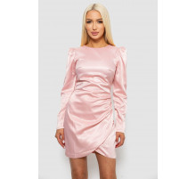 Платье женское однотонное нарядное, цвет розовый, 244R379
