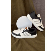 Кеды мужские, цвет черно-белый, 248RR168-4