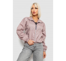Ветровка женская однотонная без подкладки, цвет мокко, 257R362