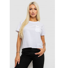 Футболка женская с принтом, цвет белый, 221R330