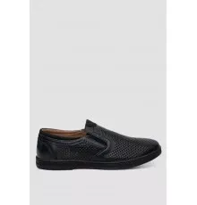 Туфли мужские с перфорацией, цвет темно-синий, 243RB1583.