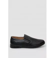 Туфли мужские с перфорацией, цвет темно-синий, 243RB1872.