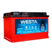 Аккумулятор автомобильный Westa 6CT-110 А (0) RED EFB