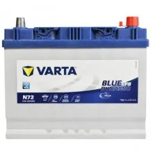 Аккумулятор автомобильный Varta 72Ач Blue Dynamic EFB АЗИЯ N72 (572501076)